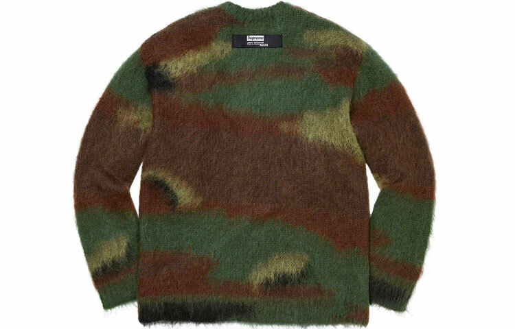【代購】Supreme X Junya Watanabe X Comme Des Garçons Man Brushed Camo Sweater