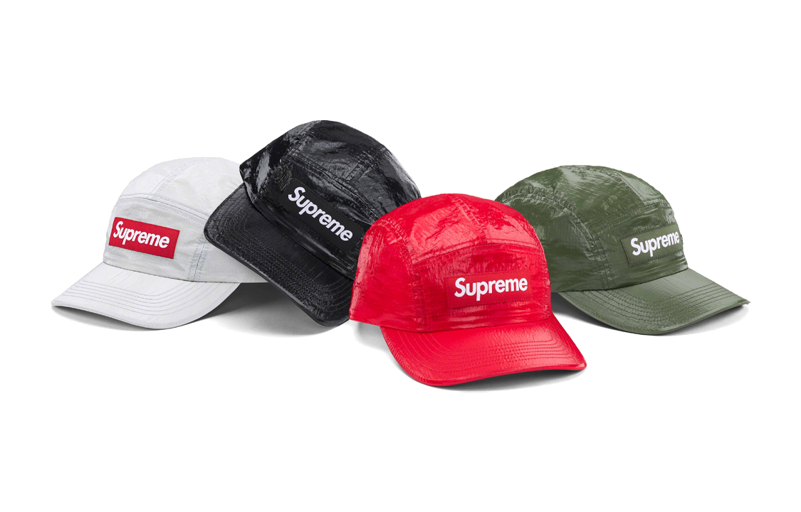 【代購】Supreme Gloss Ripstop Camp Cap