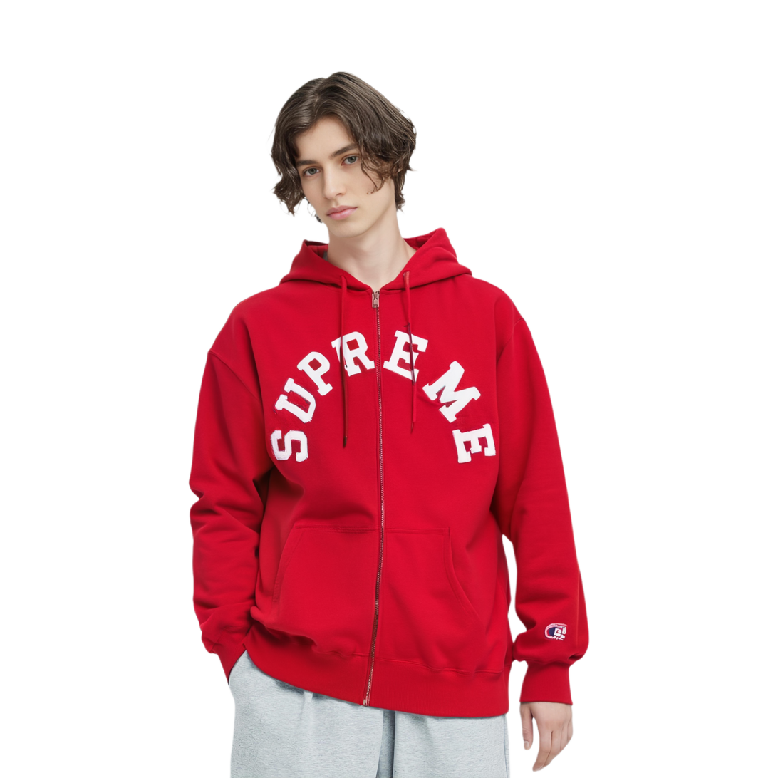 【代購】Supreme Champion Zip Up Hooded Sweatshirt