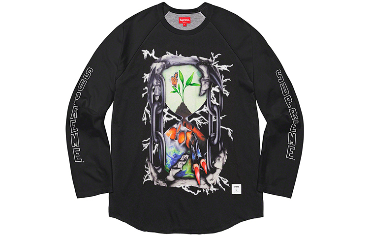 【代購】Supreme Hourglass Raglan L/S Top