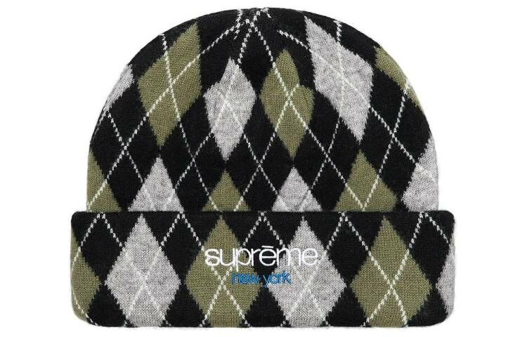 【代購】Supreme Argyle Cashmere Beanie