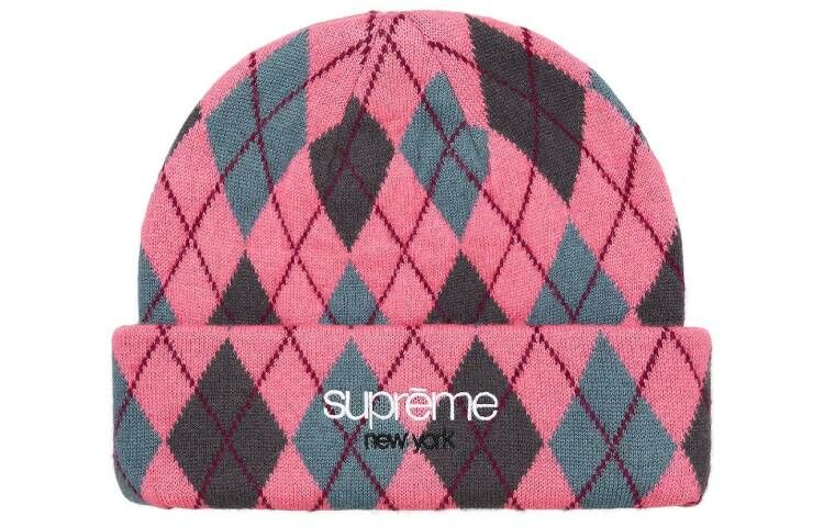 【代購】Supreme Argyle Cashmere Beanie