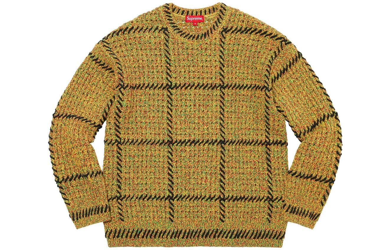 【代購】Supreme Quilt Stitch Sweater