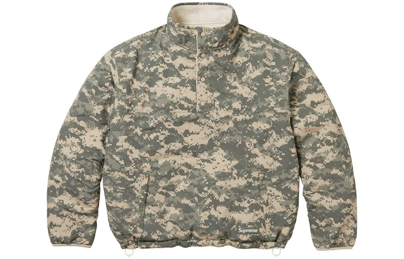 【代購】Supreme Polartec Shearling Reversible Pullover FW24