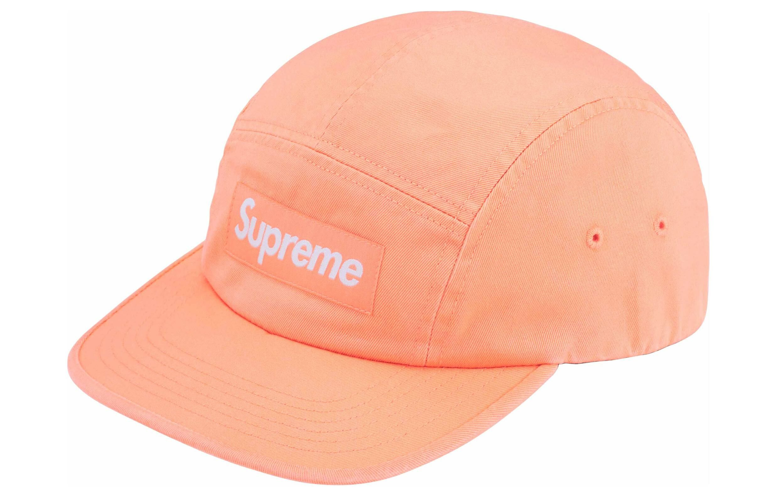 【代購】Supreme Cotton Baseball Caps Unisex Peach