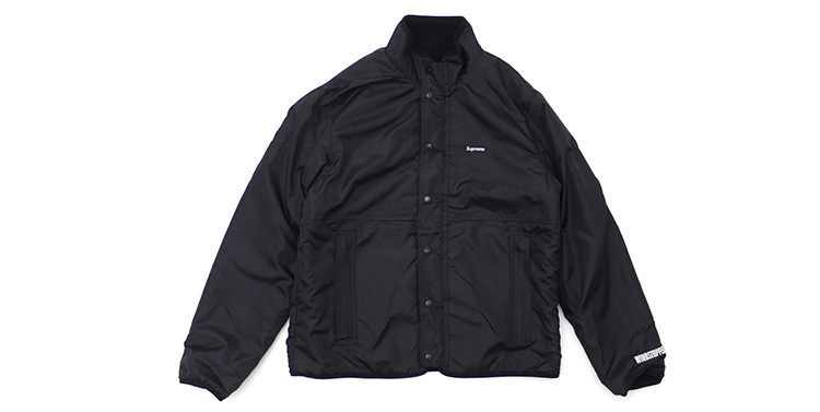 【代購】Supreme Reversible Logo Fleece Jacket