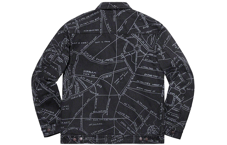 【代購】Supreme Gonz Map Work Jacket