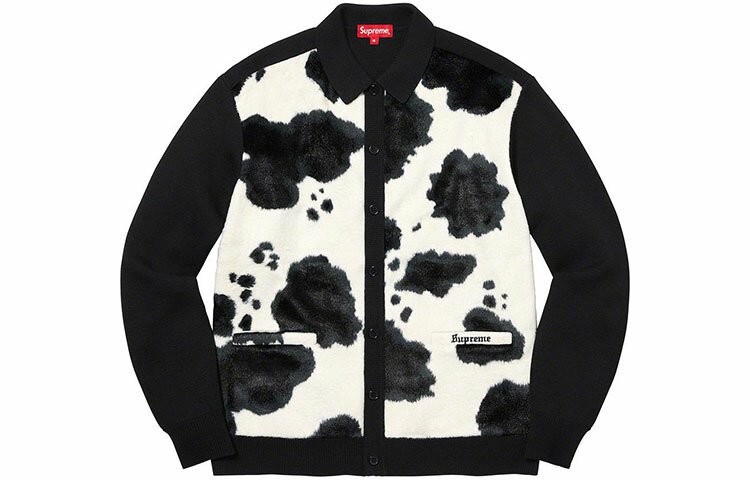 【代購】Supreme Cow Print Cardigan