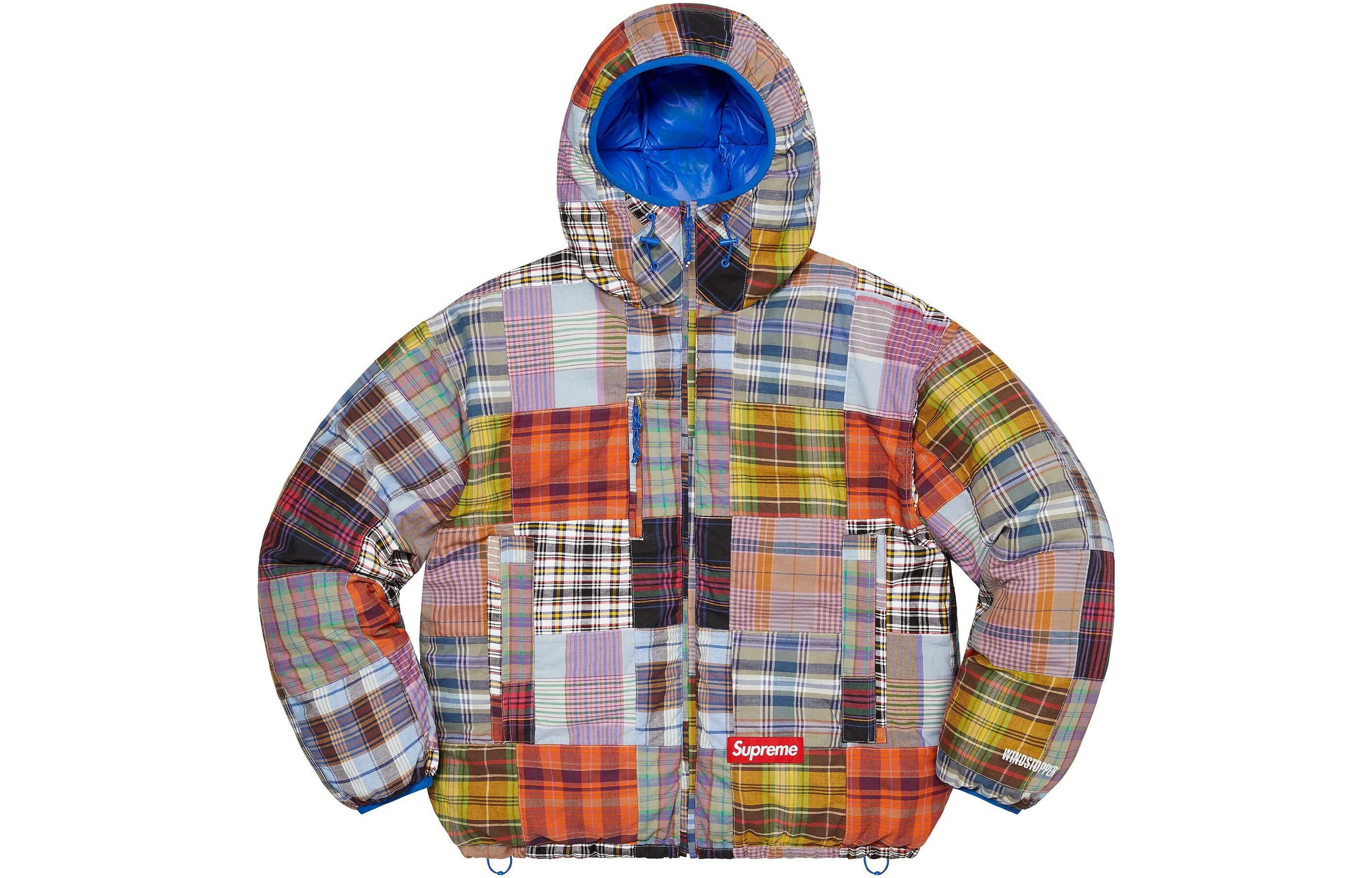 【代購】Supreme Madras Reversible Windstopper Puffer Jacket