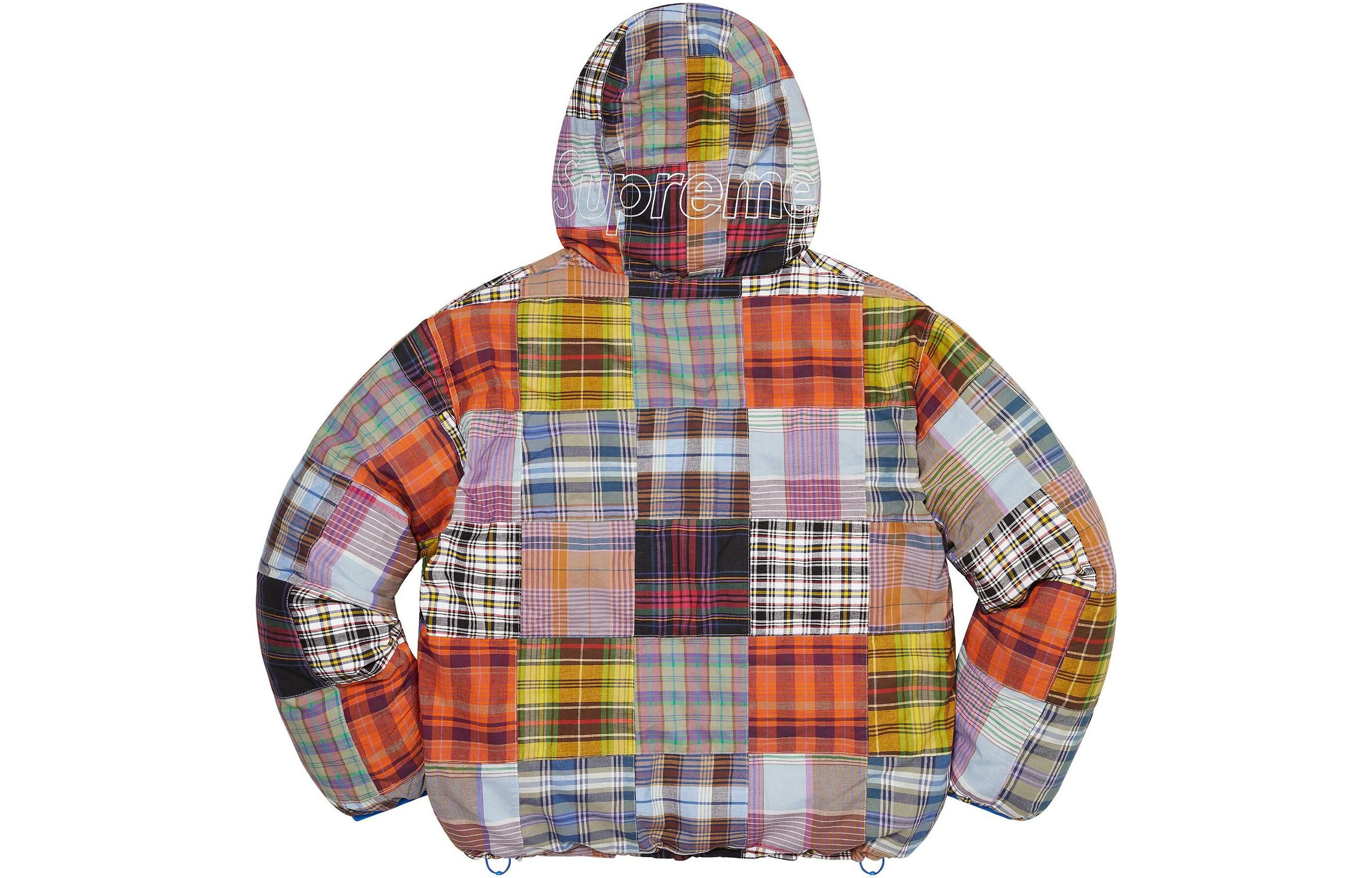 【代購】Supreme Madras Reversible Windstopper Puffer Jacket