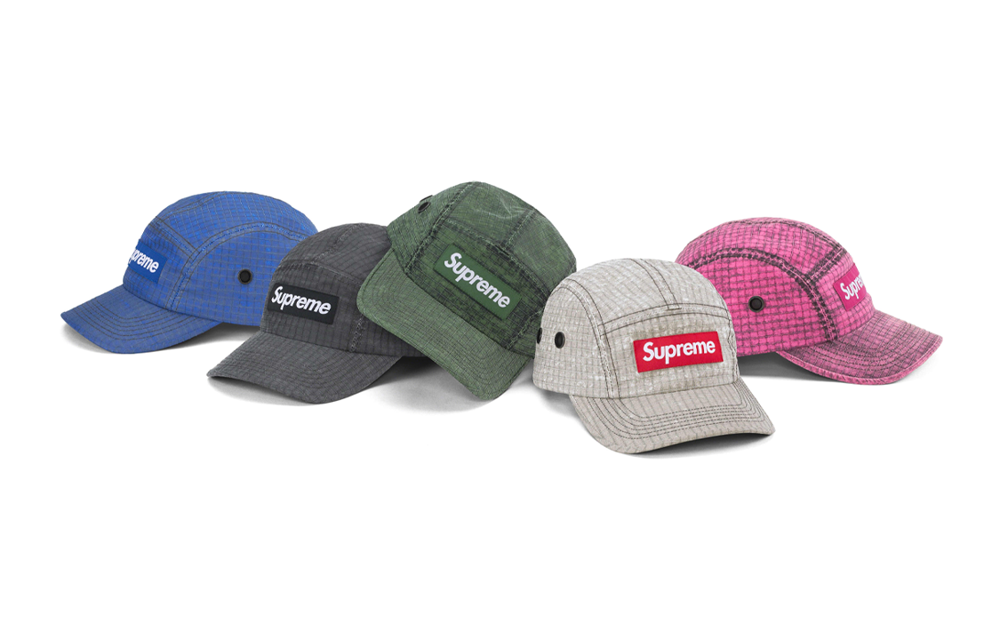 【代購】Supreme Distressed Ripstop Camp Cap