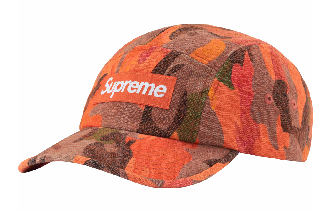 【代購】Supreme Washed Canvas Camp Cap SS24