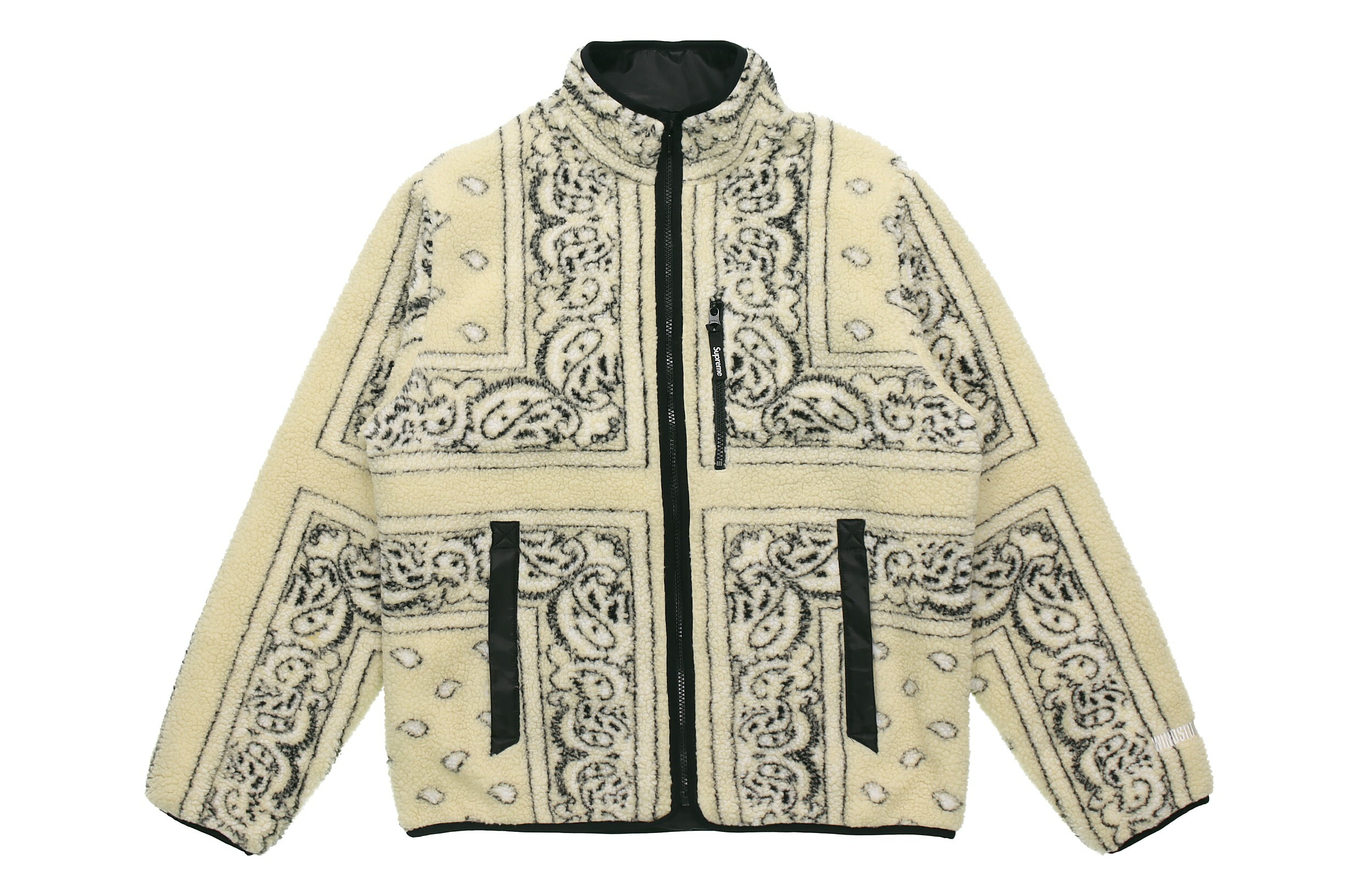 【代購】Supreme Reversible Bandana Fleece Jacket