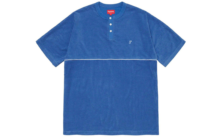 【代購】Supreme Terry S/S Henley
