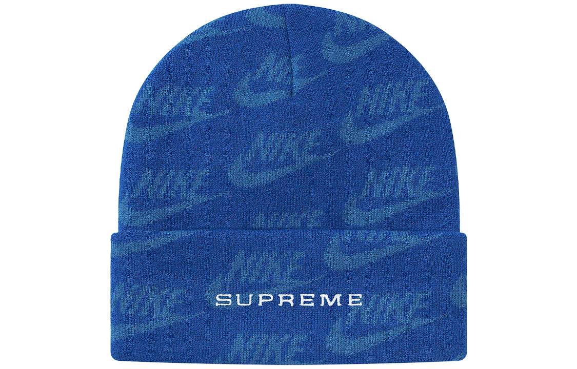 【代購】Supreme Nike Jacquard Logos Beanie