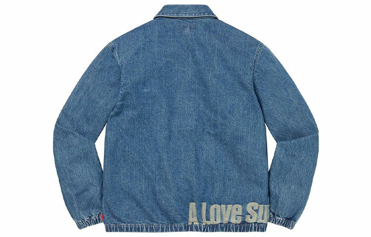 【代購】Supreme John Coltrane A Love Supreme Denim Harrington Jacket