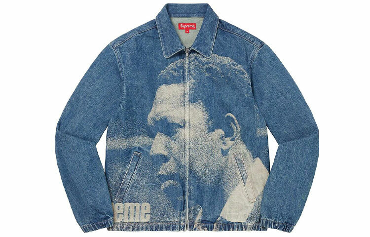 【代購】Supreme John Coltrane A Love Supreme Denim Harrington Jacket