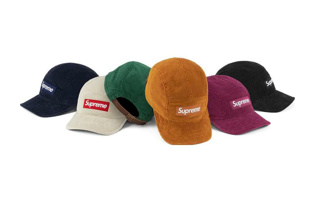 【代購】Supreme Corduroy Camp Cap FW23