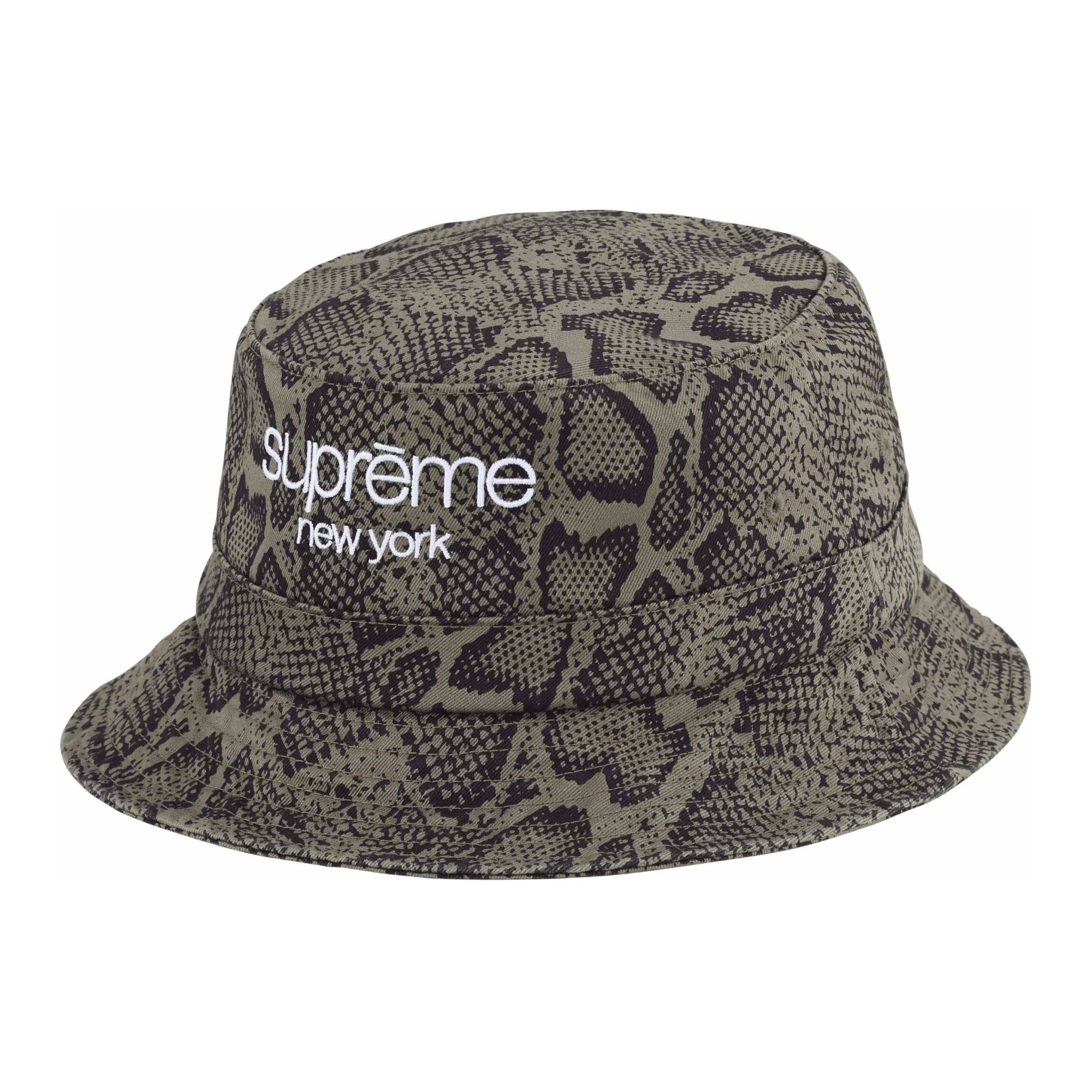 【代購】Supreme Cotton Bucket Hats Unisex Brown