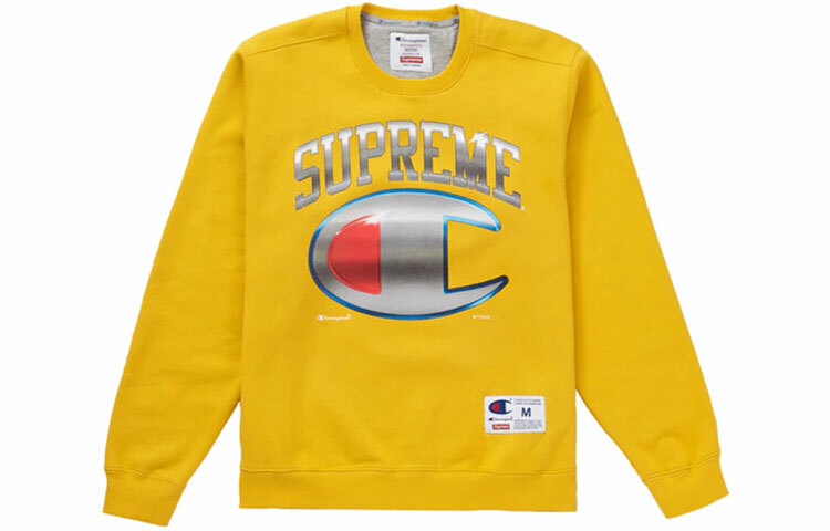 【代購】Champion X Supreme Co-branded Collection Sweatshirts Unisex
