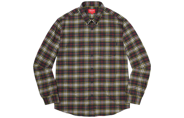 【代購】Supreme Tartan Flannel Shirt FW20
