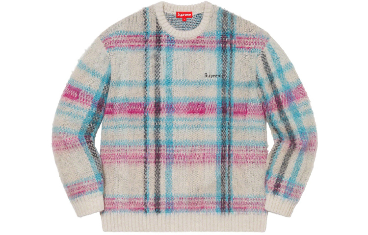 【代購】Supreme Brushed Plaid Sweater