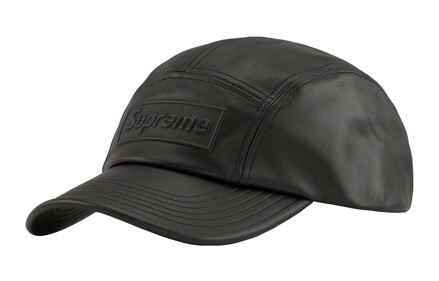 【代購】Supreme GORE-TEX Leather Camp Cap