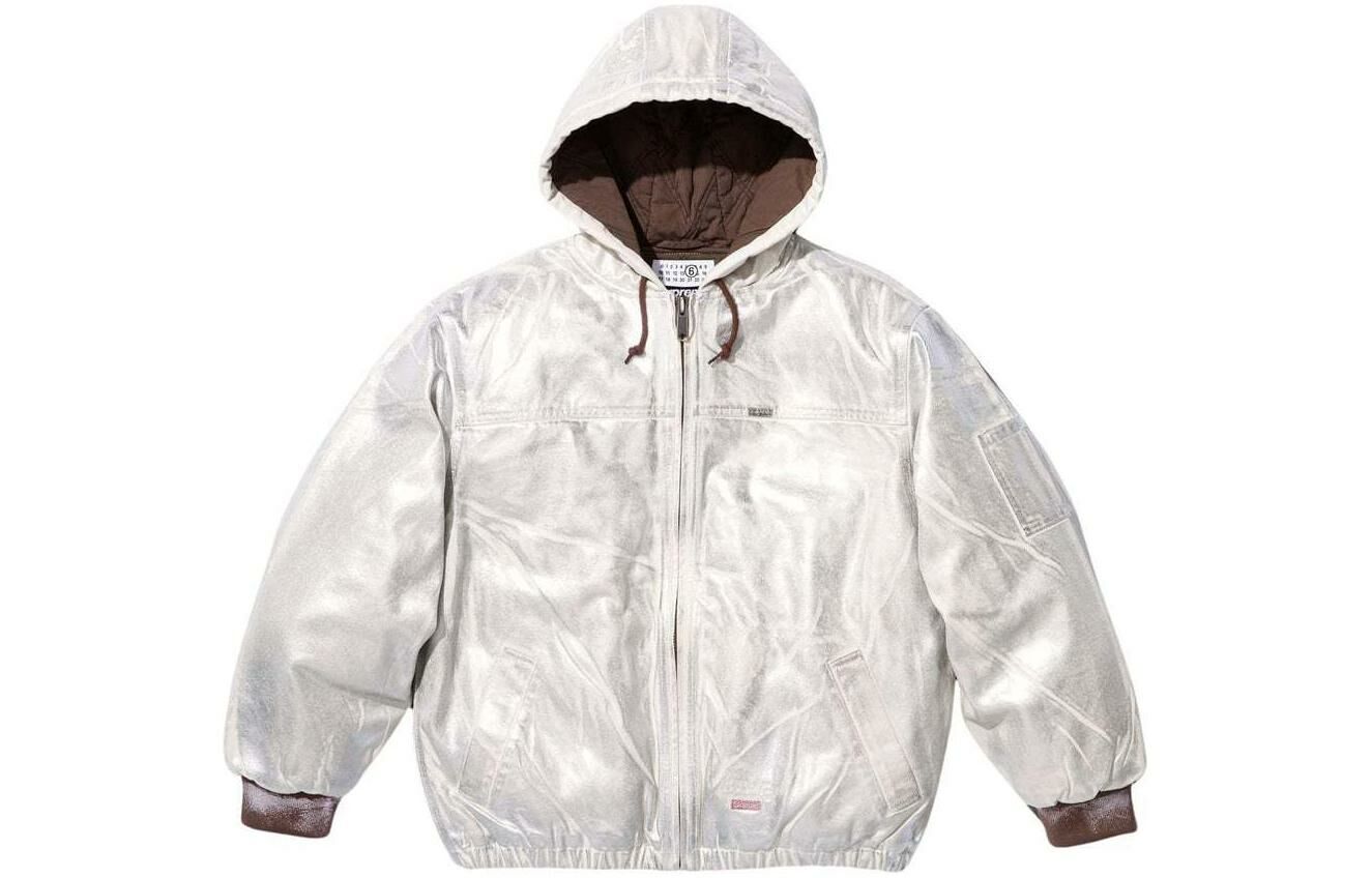 【代購】Supreme MM6 Maison Margiela Foil Hooded Work Jacket