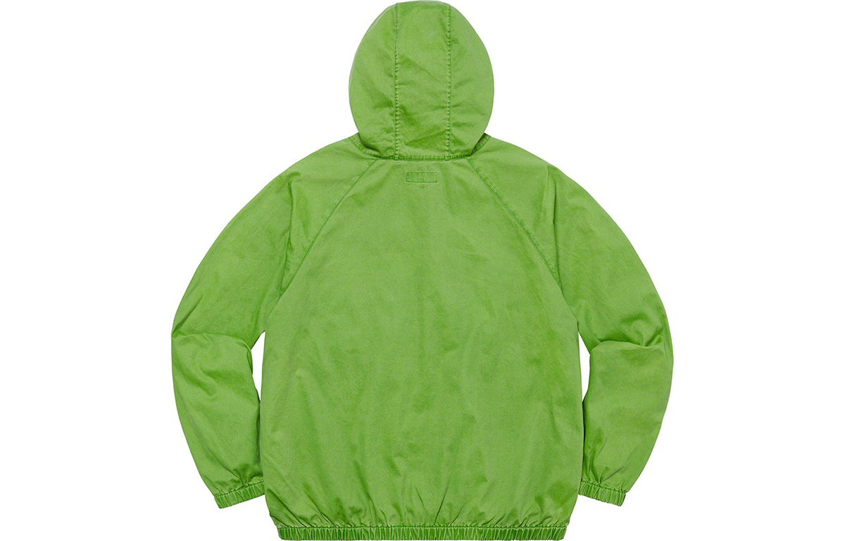 代購】Supreme Overdyed Twill Hooded Jacket