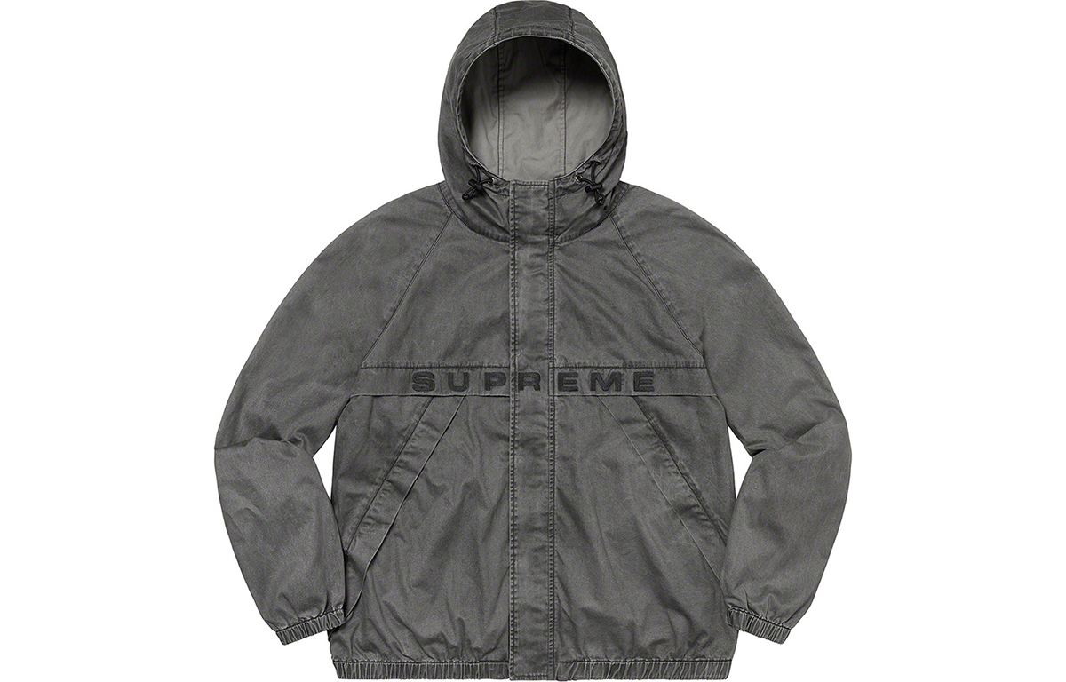 【代購】Supreme Overdyed Twill Hooded Jacket
