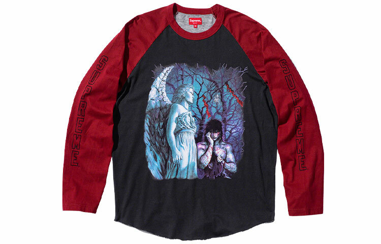 【代購】Supreme The Crow Raglan L/S Tee