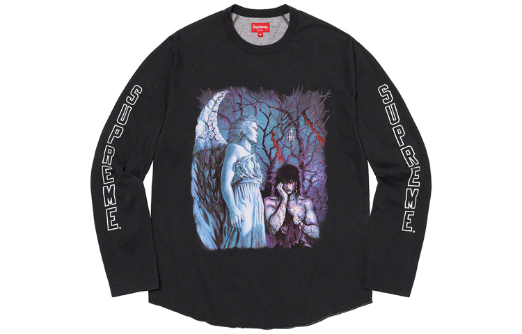 【代購】Supreme The Crow Raglan L/S Tee