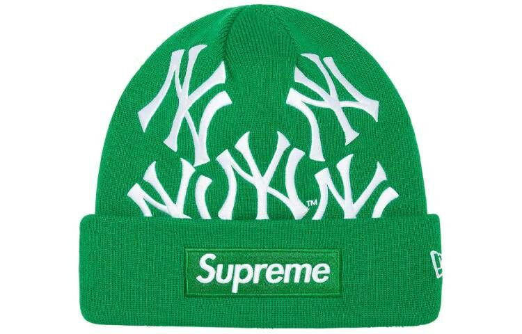 【代購】Supreme New York Yankees New Era Box Logo Beanie
