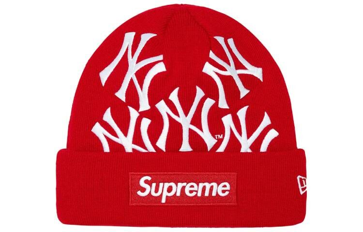 【代購】Supreme New York Yankees New Era Box Logo Beanie