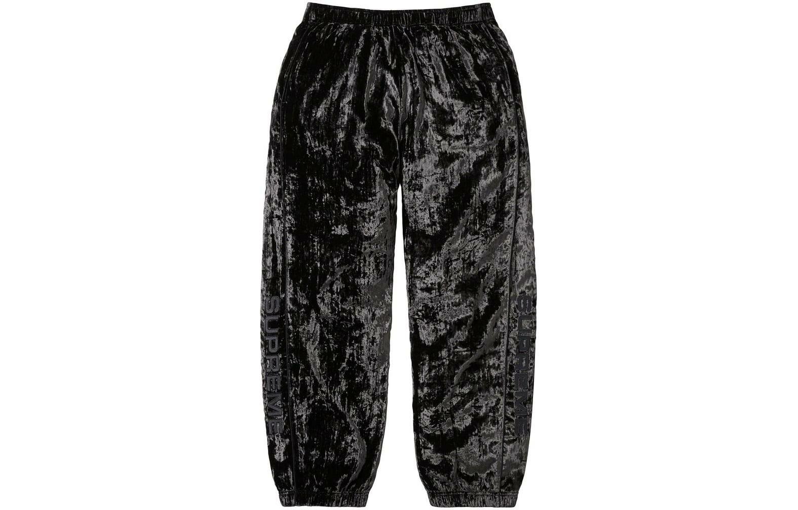 【代購】Supreme Crushed Velvet Track Pant