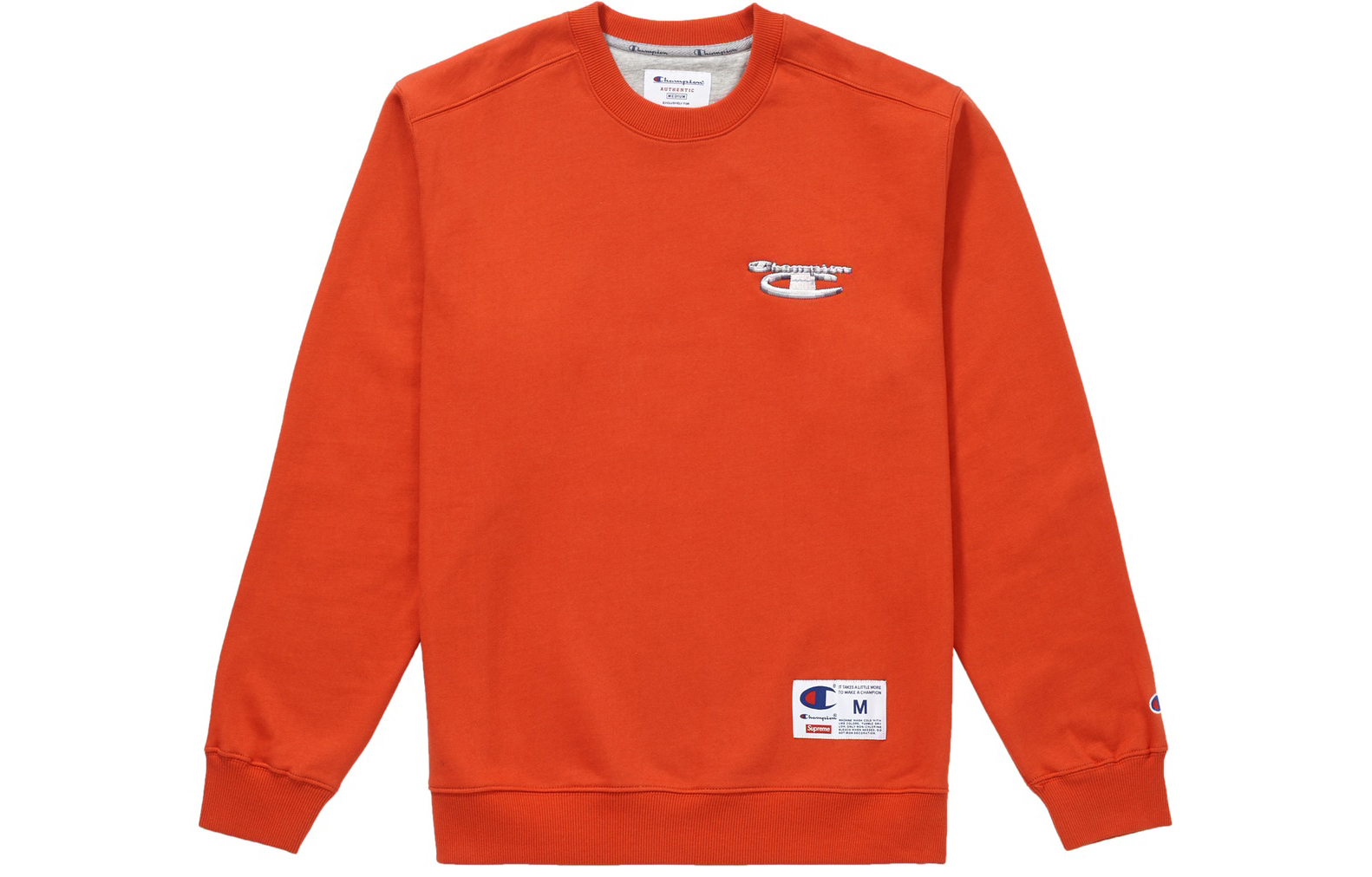 【代購】Supreme Champion 3D Metallic Crewneck