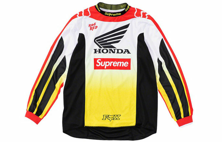 【代購】Supreme Honda Fox Racing Moto Jersey Top