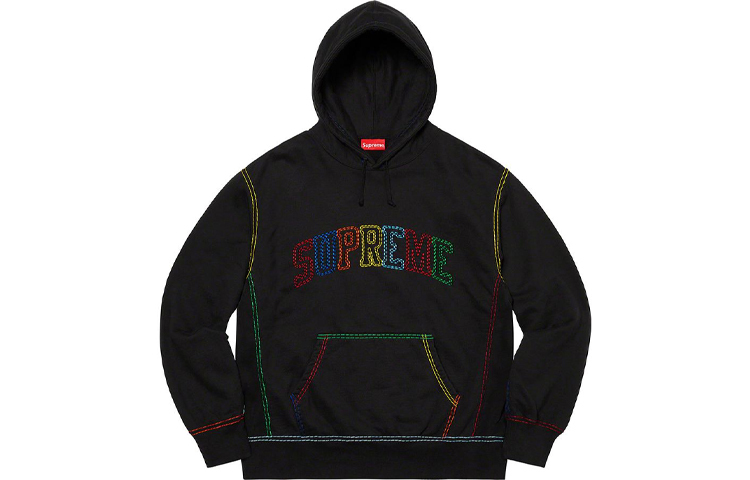 【代購】Supreme Big Stitch Hooded Sweatshirt