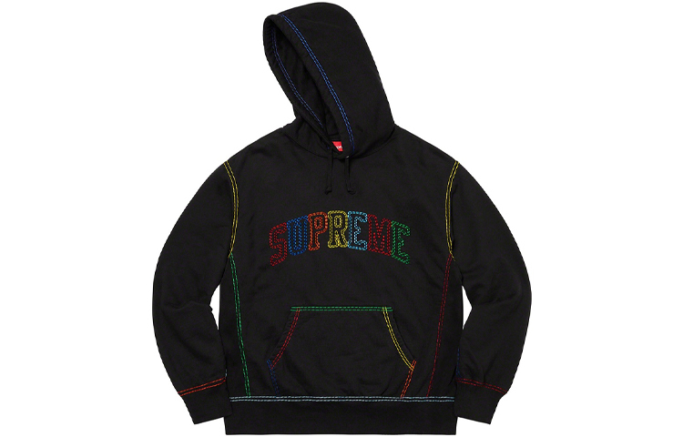 【代購】Supreme Big Stitch Hooded Sweatshirt