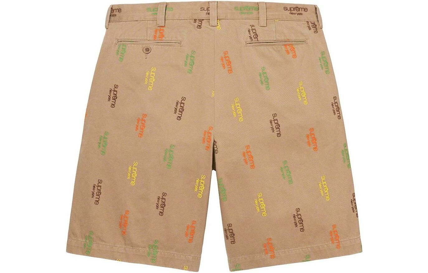 【代購】Supreme Classic Logo Chino Short