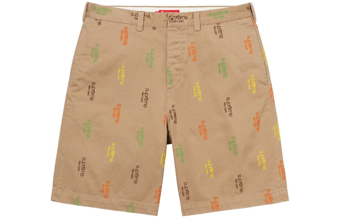 【代購】Supreme Classic Logo Chino Short