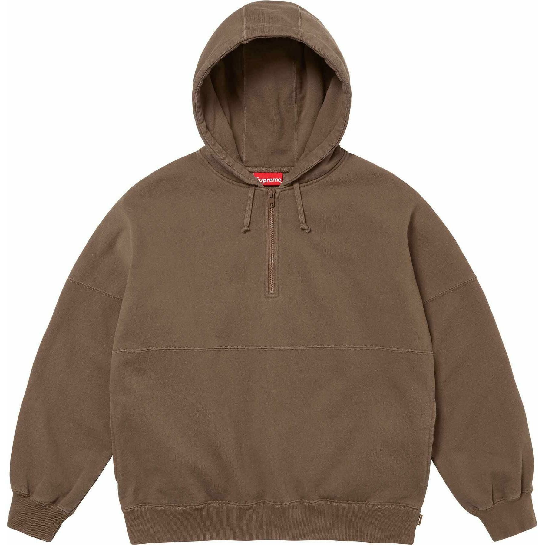 【代購】Supreme Wrapped Half Zip Hooded Sweatshirt