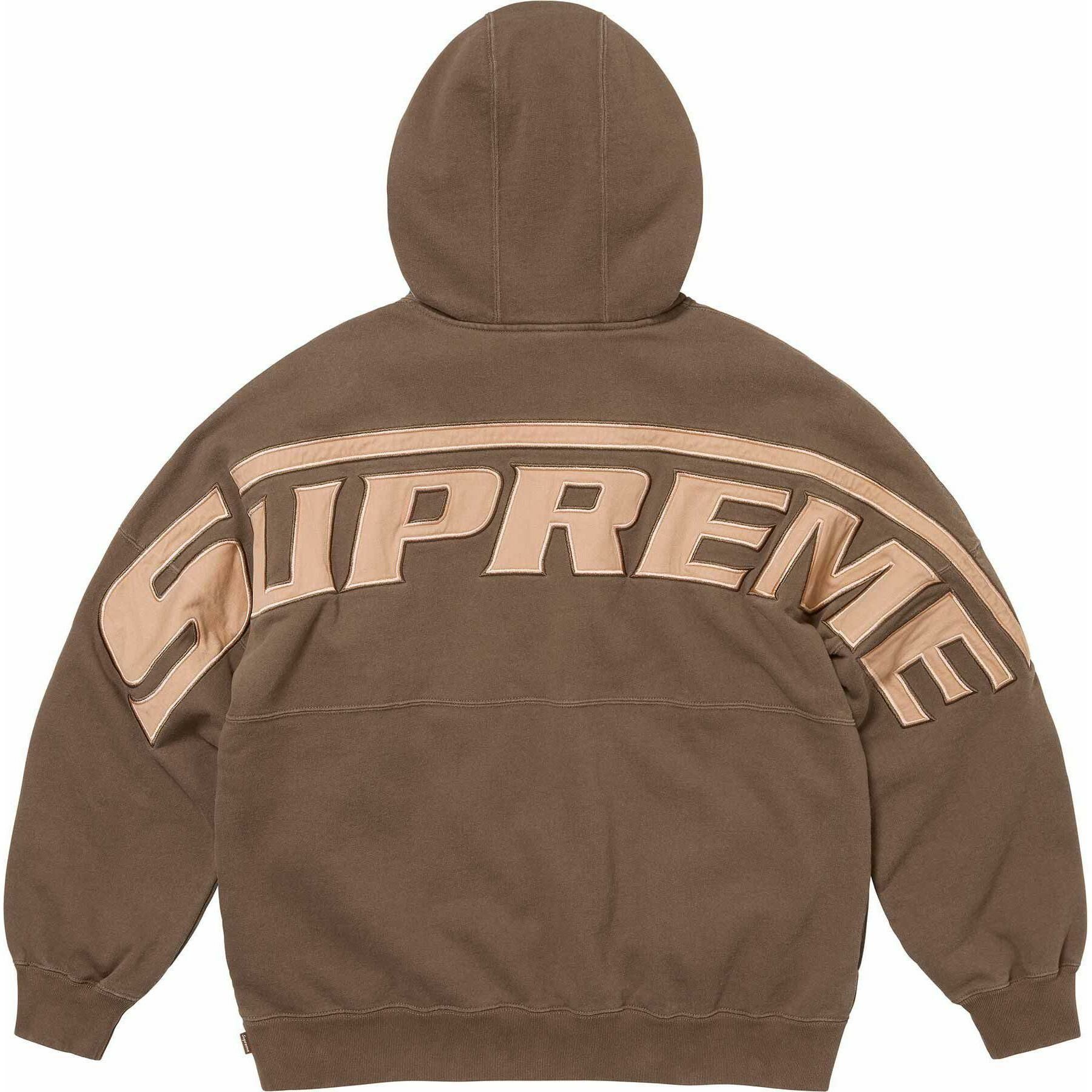 【代購】Supreme Wrapped Half Zip Hooded Sweatshirt