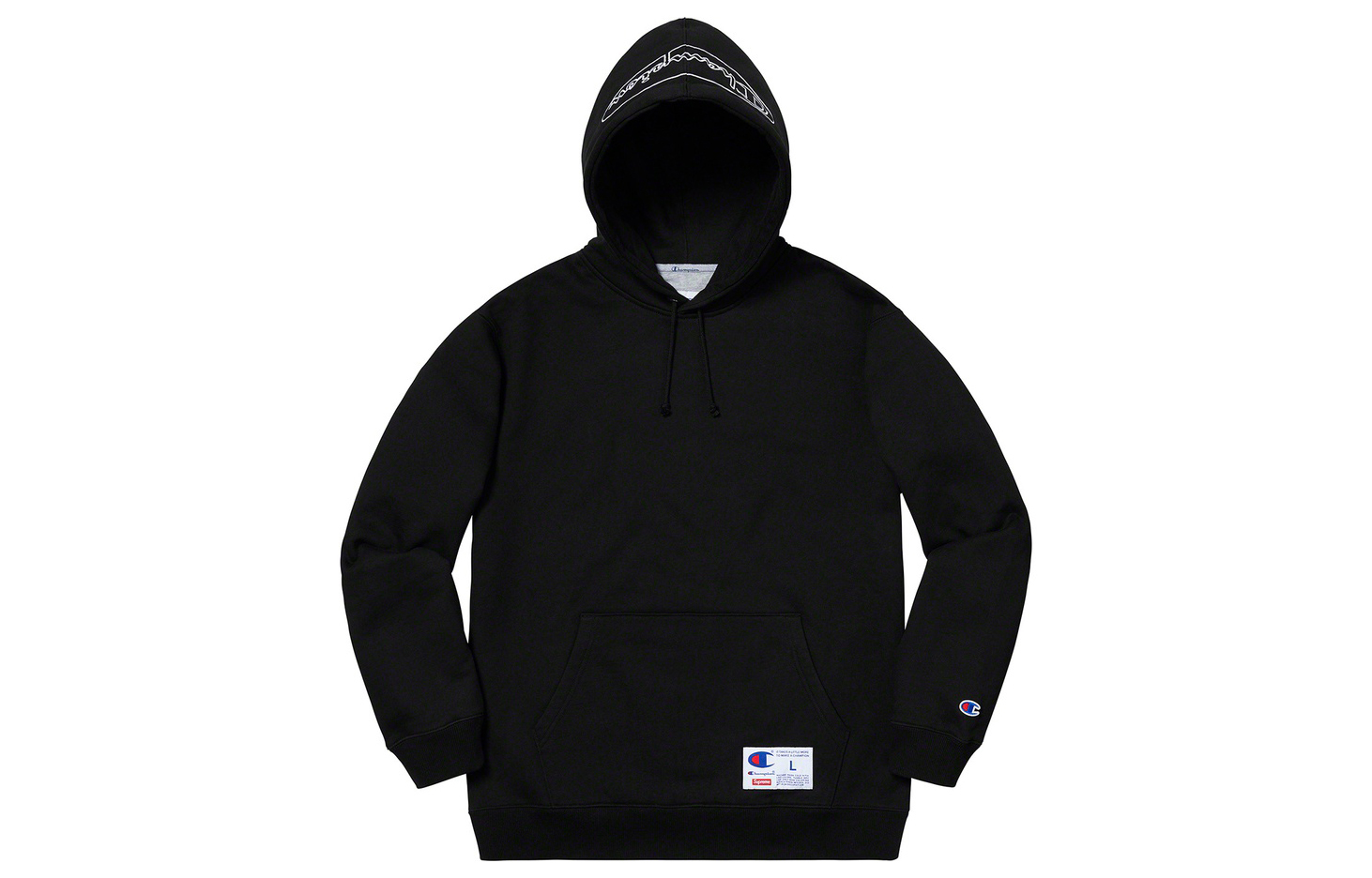 【代購】Supreme Champion Outline Hooded Sweatshirt