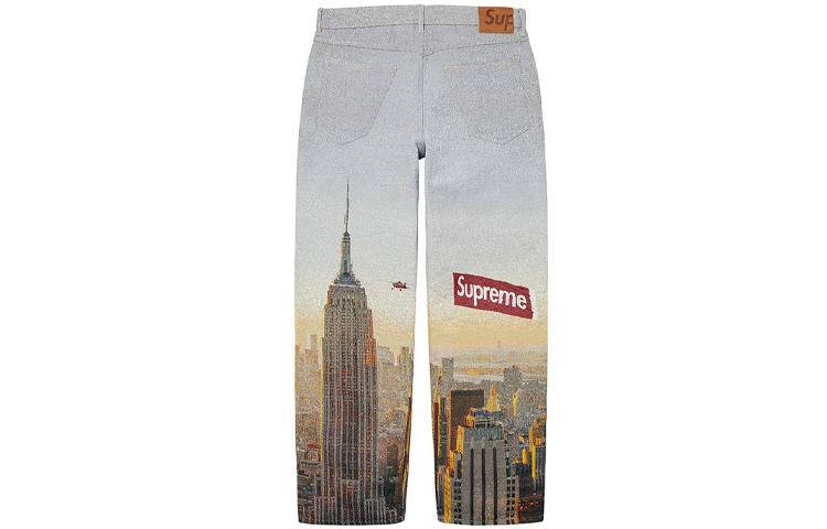 【代購】Supreme Aerial Tapestry Regular Jean