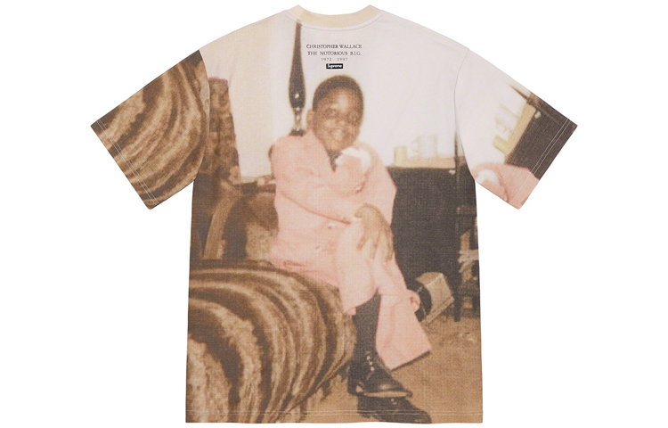 【代購】Supreme SS21 Week 1 Biggie S/S Top Multicolor