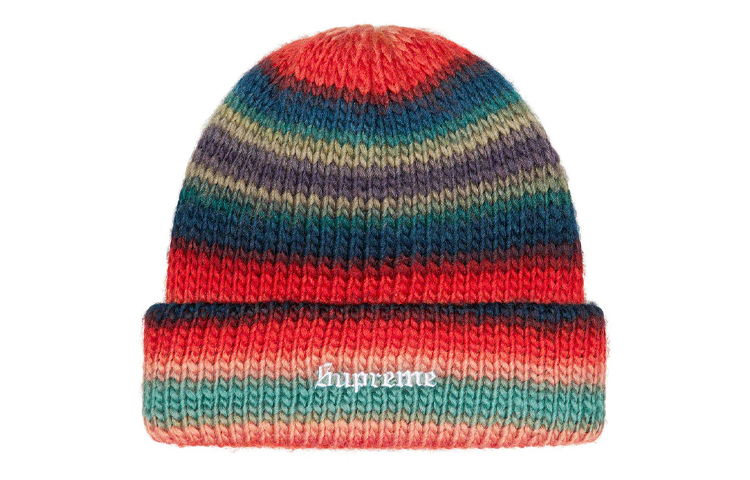 【代購】Supreme Ombré Stripe Beanie