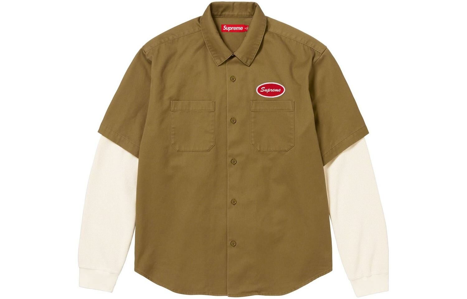 【代購】Supreme Thermal Sleeve Work Shirt