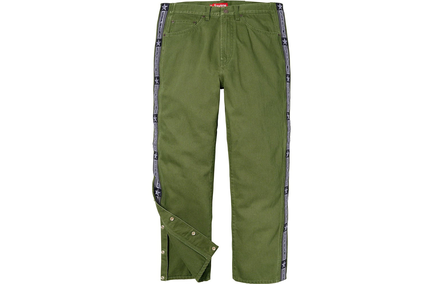 【代購】Supreme Snap-Off Baggy Jean