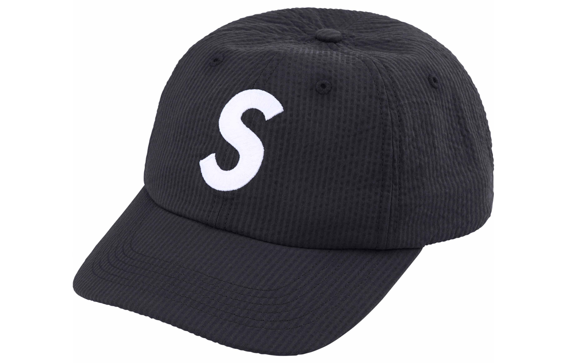 【代購】Supreme Seersucker S Logo 6 Panel